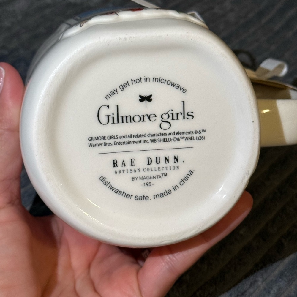 Rae Dunn x Gilmore Girls Mug with Pink Interior I’D RATHER BE IN STARS HOLLOW - Picture 8 of 8